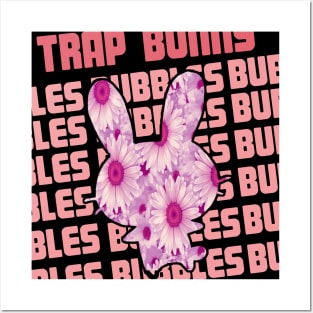 Trap Bunny Bubbles - Rare Vaporwave Aesthetic Posters and Art